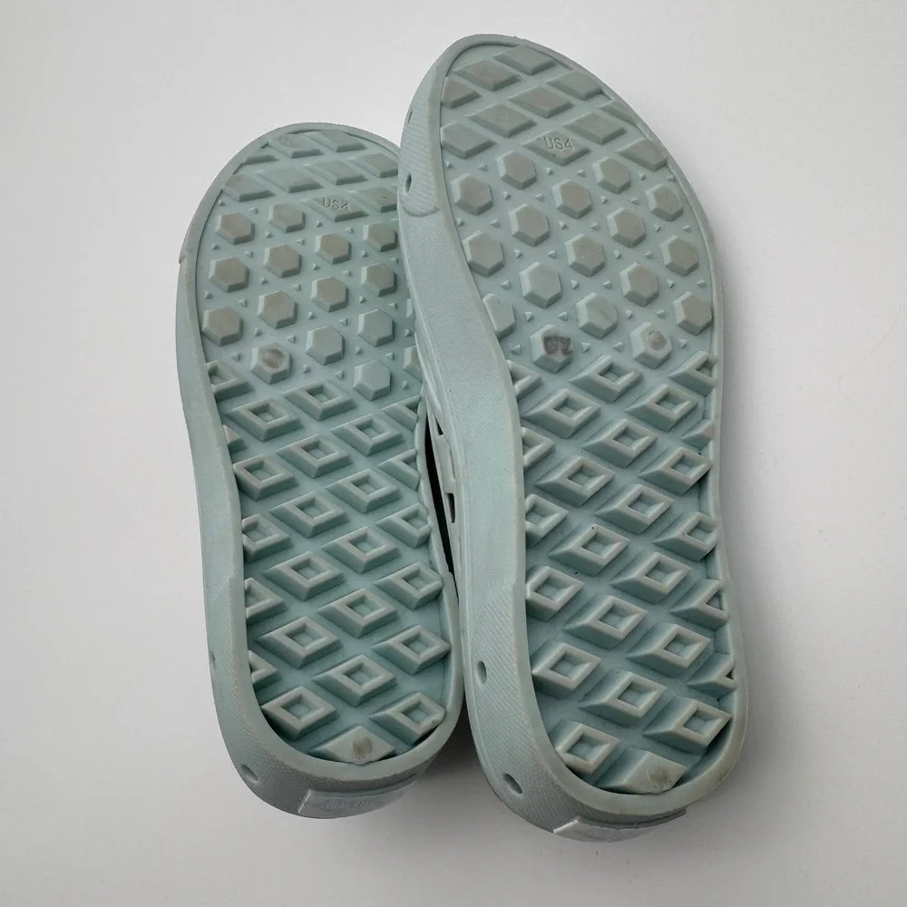 Vans Trek Slip-On Cool Blue Water Shoes Checkerboard Youth 4